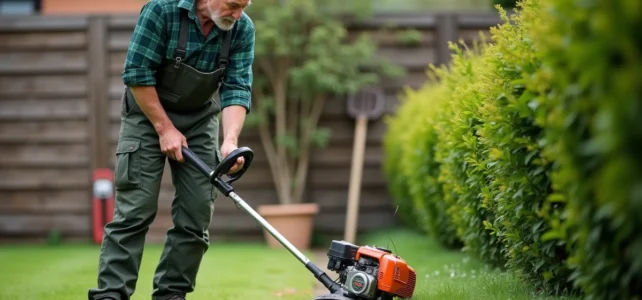 Comment choisir une débroussailleuse thermique efficace pour tailler vos bordures facilement